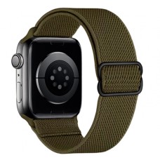 Ремінець Apple Watch 42, Watch 44, Hoco iWatch WA04, Dark Olive Green, Оливковий