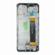 Дисплей Samsung A235 Galaxy A23, (High quality), з сенсором, з рамкою, IPS, Чорний