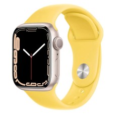 Ремінець Apple Watch 42, Watch 44, Hoco iWatch WA01, Light Lemon, Жовтий