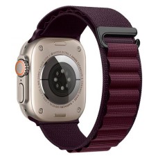 Ремінець Apple Watch 42, Watch 44, Hoco iWatch WA20, Purple Cherry, Фіолетовий