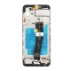 Дисплей Samsung A035 Galaxy A03, (High quality), з сенсором, з рамкою, IPS, Чорний