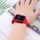 Ремешок Apple Watch 38, Watch 40, Hoco iWatch WA08, Красный