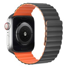 Ремінець Apple Watch 38, Watch 40, Hoco iWatch WA07, Grey-Orange, Сірий