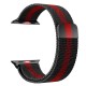 Ремешок Apple Watch 38, Watch 40, Hoco iWatch WA03, Black-Red, Черный