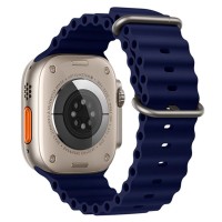 Ремінець Apple Watch 42, Watch 44, Hoco iWatch WA12, Синій
