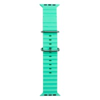 Ремешок Apple Watch 42, Watch 44, Ocean Band, Pistachio, Зеленый