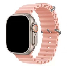 Ремінець Apple Watch 42, Watch 44, Ocean Band, Vintage Rose, Рожевий