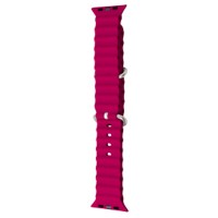 Ремінець Apple Watch 42, Watch 44, Ocean Band, Wine Red, Червоний
