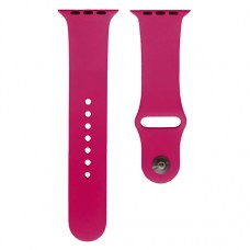 Ремінець Apple Watch 42, Watch 44, Silicone WatchBand, Dragon Fruit, Рожевий