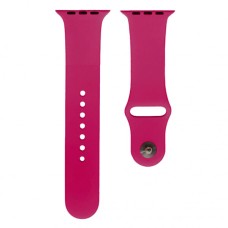 Ремінець Apple Watch 42, Watch 44, Silicone WatchBand, Dragon Fruit, Рожевий