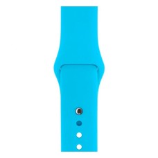 Ремінець Apple Watch 38, Watch 40, Silicone WatchBand, Синій