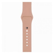 Ремінець Apple Watch 42, Watch 44, Silicone WatchBand, Grapefruit, Рожевий