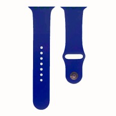 Ремінець Apple Watch 38, Watch 40, Silicone WatchBand, Ultra Blue, Синій