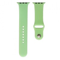 Ремешок Apple Watch 38, Watch 40, Silicone WatchBand, Party Green, Зеленый