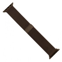 Ремешок Apple Watch 42, Watch 44, Milanese loop, Бронзовый