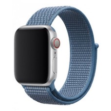 Ремінець Apple Watch 38, Watch 40, Sport Loop, Tahoe Blue, Синій