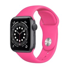 Ремінець Apple Watch 38, Watch 40, Sport Band, Neon Pink, Рожевий