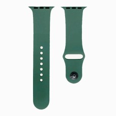 Ремінець Apple Watch 42, Watch 44, Silicone WatchBand, Pine Green, Зелений