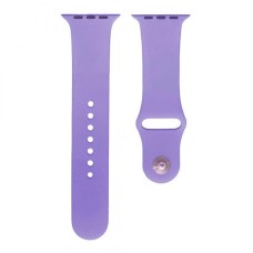 Ремінець Apple Watch 38, Watch 40, Silicone WatchBand, Бузковий