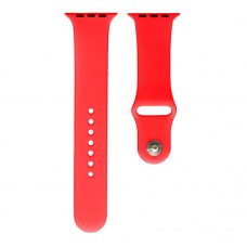 Ремінець Apple Watch 38, Watch 40, Silicone WatchBand, Червоний