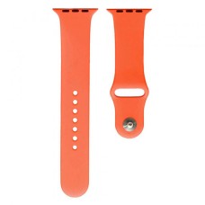 Ремінець Apple Watch 38, Watch 40, Silicone WatchBand, Помаранчевий