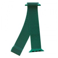 Ремешок Apple Watch 42, Watch 44, Milanese loop, Pine Green, Зеленый