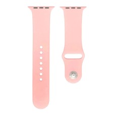 Ремінець Apple Watch 42, Watch 44, Silicone WatchBand, Рожевий