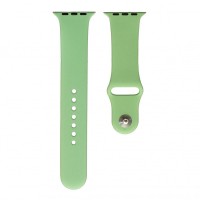 Ремінець Apple Watch 42, Watch 44, Silicone WatchBand, Зелений