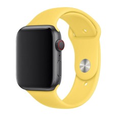 Ремінець Apple Watch 38, Watch 40, Sport Band, Жовтий