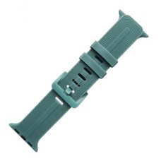 Ремінець Apple Watch 42, Watch 44, Sport Band, Dark Green, Сірий