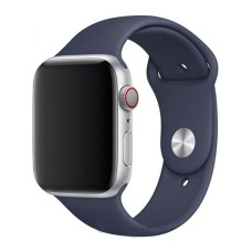 Ремінець Apple Watch 42, Watch 44, Sport Band, Темно синій, Синій