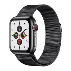 Ремінець Apple Watch 38, Watch 40, Milanese loop, Космічний Сірий, Сірий