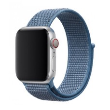 Ремінець Apple Watch 38, Watch 40, Woman Sport Loop, Tahoe Blue, Синій