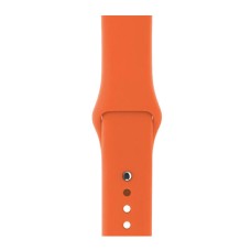 Ремінець Apple Watch 42, Watch 44, Sport Band, Spicy Orange, Помаранчевий