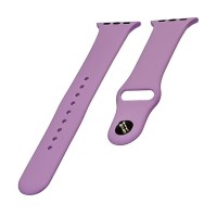 Ремешок Apple Watch 42, Watch 44, Silicone Band, Opera Mauve, Фиолетовый