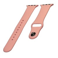 Ремешок Apple Watch 42, Watch 44, Silicone Band, Розовый