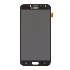 Дисплей Samsung J400 Galaxy J4, з сенсором, без рамки, OLED, Чорний