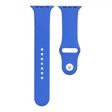 Ремінець Apple Watch 38, Watch 40, Silicone WatchBand, Royal Blue, Синій