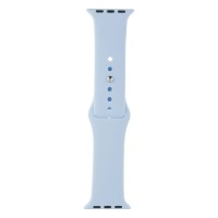 Ремешок Apple Watch 38, Watch 40, Silicone WatchBand, Denim Blue, Синий