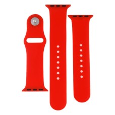 Ремінець Apple Watch 38, Watch 40, Silicone WatchBand, Червоний