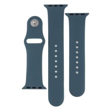 Ремінець Apple Watch 38, Watch 40, Silicone WatchBand, Granny Grey, Сірий