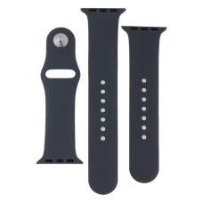 Ремінець Apple Watch 38, Watch 40, Silicone WatchBand, Dark Grey, Сірий