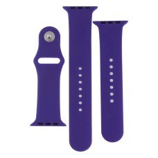 Ремінець Apple Watch 42, Watch 44, Silicone WatchBand, Purple, Фіолетовий