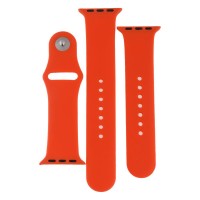 Ремешок Apple Watch 38, Watch 40, Silicone WatchBand, Оранжевый