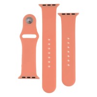 Ремінець Apple Watch 38, Watch 40, Silicone WatchBand, Flamingo, Рожевий