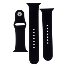 Ремінець Apple Watch 42, Watch 44, Silicone WatchBand, Чорний