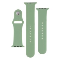 Ремешок Apple Watch 42, Watch 44, Silicone WatchBand, Mint, Мятный