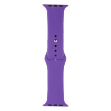 Ремінець Apple Watch 42, Watch 44, Silicone WatchBand, Elegant Purple, Фіолетовий