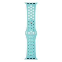 Ремінець Apple Watch 38, Watch 40, Nike, Бірюзовий