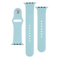 Ремінець Apple Watch 42, Watch 44, Silicone WatchBand, Marine Green, Салатовий